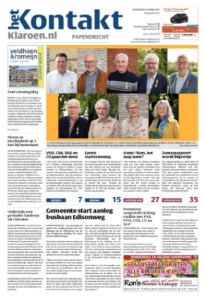 Editie voorpagina