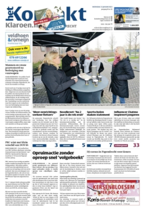 Editie voorpagina