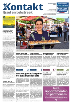 Editie voorpagina