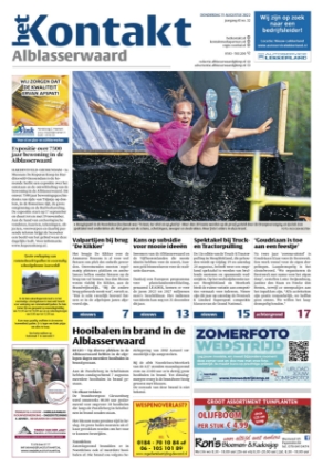 Editie voorpagina