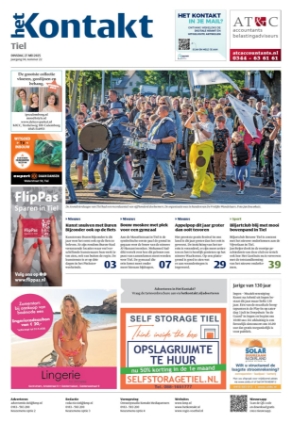 Krant voorpagina