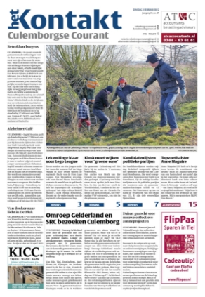 Editie voorpagina