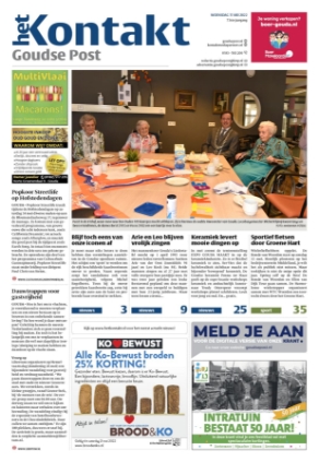 Editie voorpagina