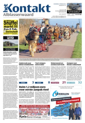 Editie voorpagina