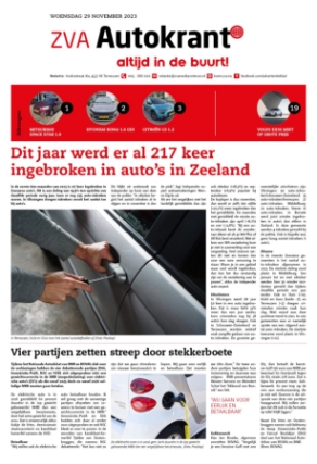 Editie voorpagina