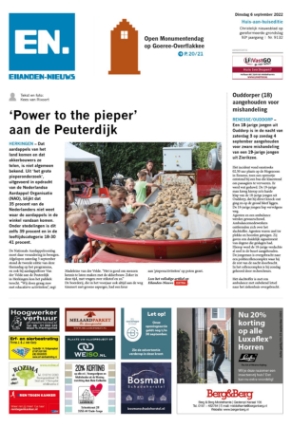 Editie voorpagina