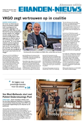 Editie voorpagina
