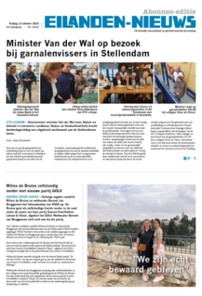 Editie voorpagina