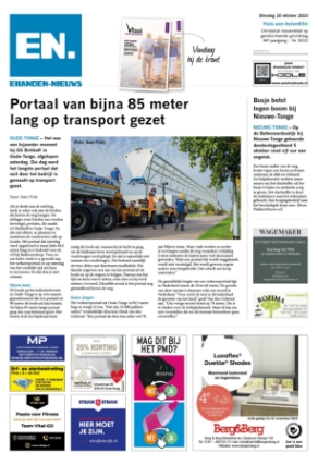 Editie voorpagina