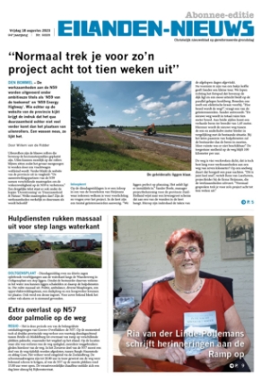 Editie voorpagina