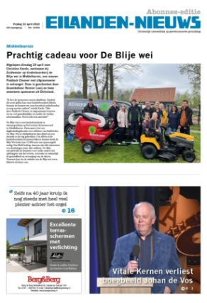 Editie voorpagina