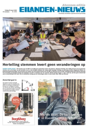 Editie voorpagina