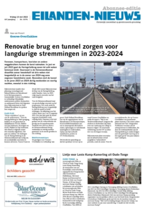 Editie voorpagina