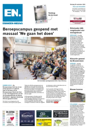Editie voorpagina