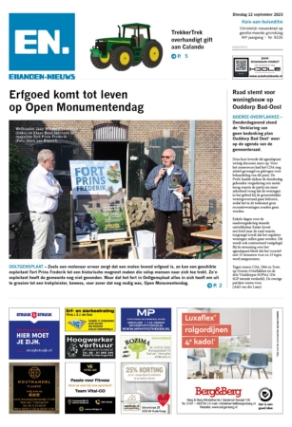 Editie voorpagina