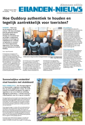 Editie voorpagina