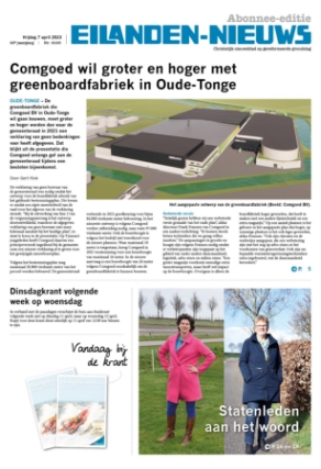 Editie voorpagina