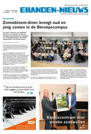 Editie voorpagina