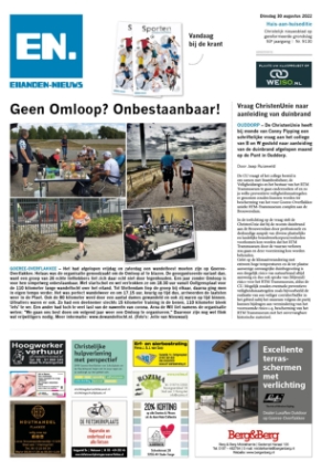 Editie voorpagina
