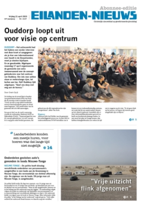 Editie voorpagina
