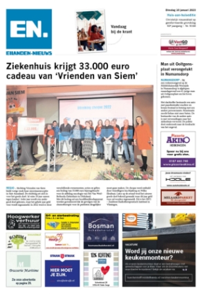 Editie voorpagina