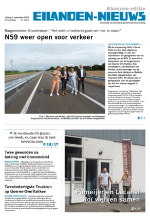 Editie voorpagina