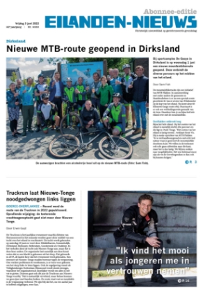 Editie voorpagina