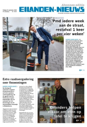 Editie voorpagina