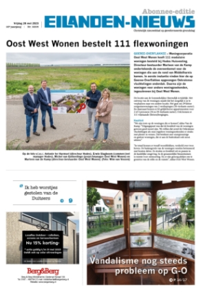 Editie voorpagina