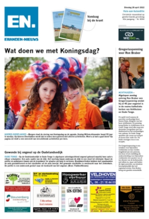 Editie voorpagina