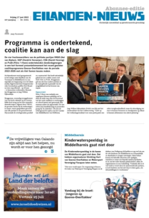 Editie voorpagina