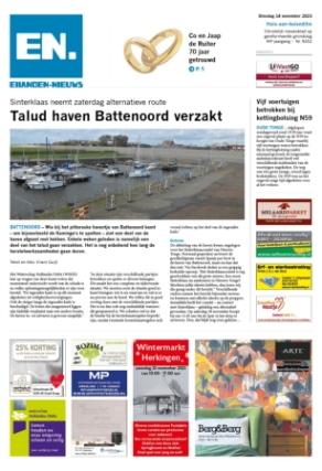 Editie voorpagina