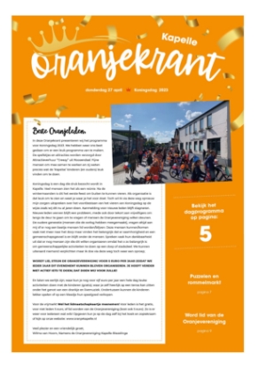 Editie voorpagina
