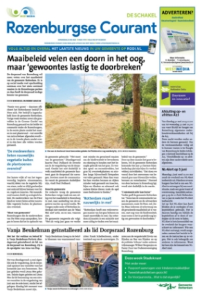 Editie voorpagina
