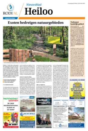Editie voorpagina