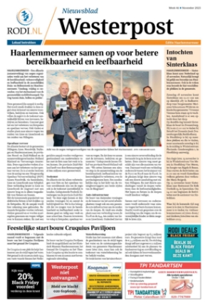 Editie voorpagina