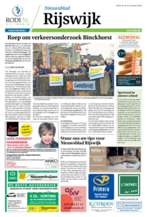 Editie voorpagina