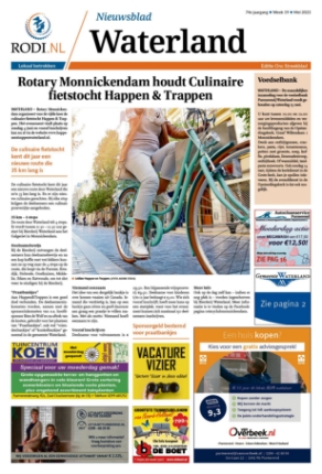 Editie voorpagina