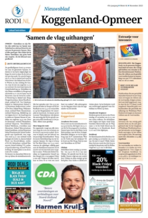 Editie voorpagina