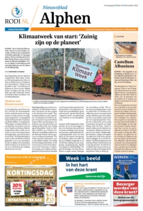 Editie voorpagina