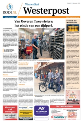 Editie voorpagina