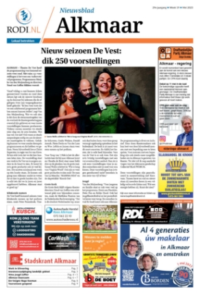 Editie voorpagina