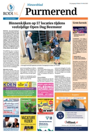 Editie voorpagina