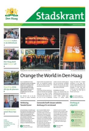 Editie voorpagina