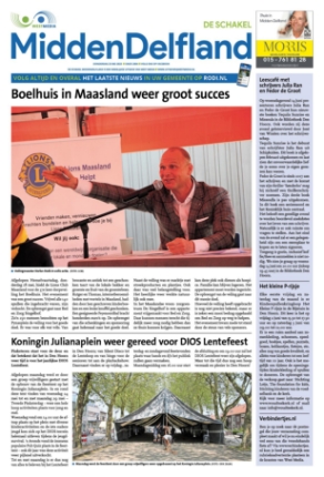 Editie voorpagina