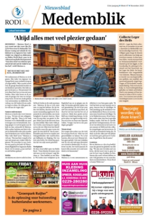 Editie voorpagina