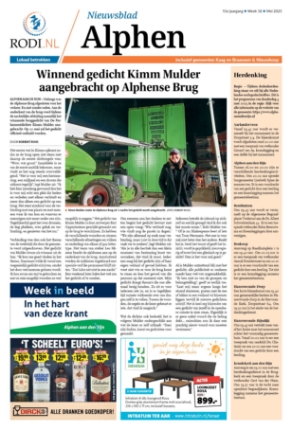 Editie voorpagina