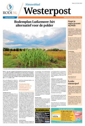 Editie voorpagina