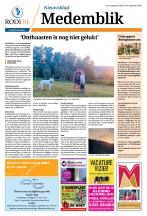 Editie voorpagina