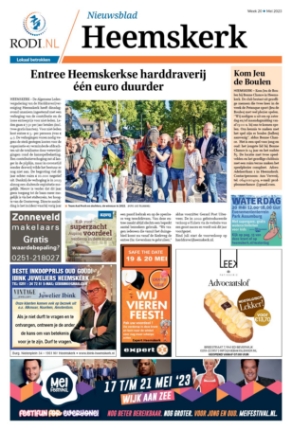 Editie voorpagina